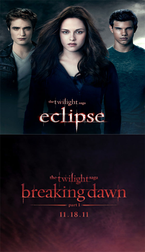 Combo Breaking Dawn Pt 1 & Eclipse