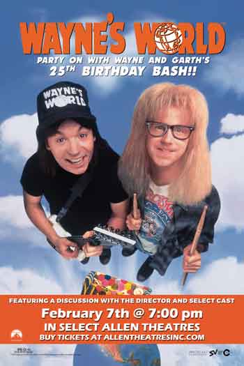 Party On With Wayne and Garth: Wayneâ€™s World 25th Birthday Bash
