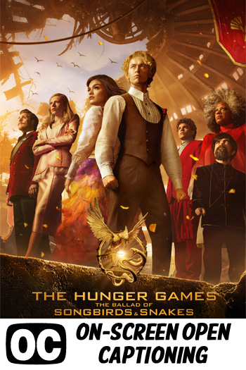The Hunger Games: The Ballad of Songbirds & Snakes (ON-SCREEN OPEN CAPTIONING)